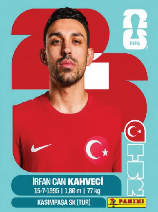 Figurinha TUR15 — Turquia