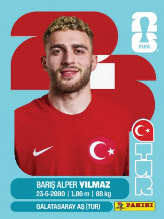 Figurinha TUR18 — Turquia