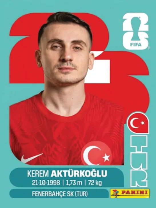 Figurinha TUR19 — Turquia