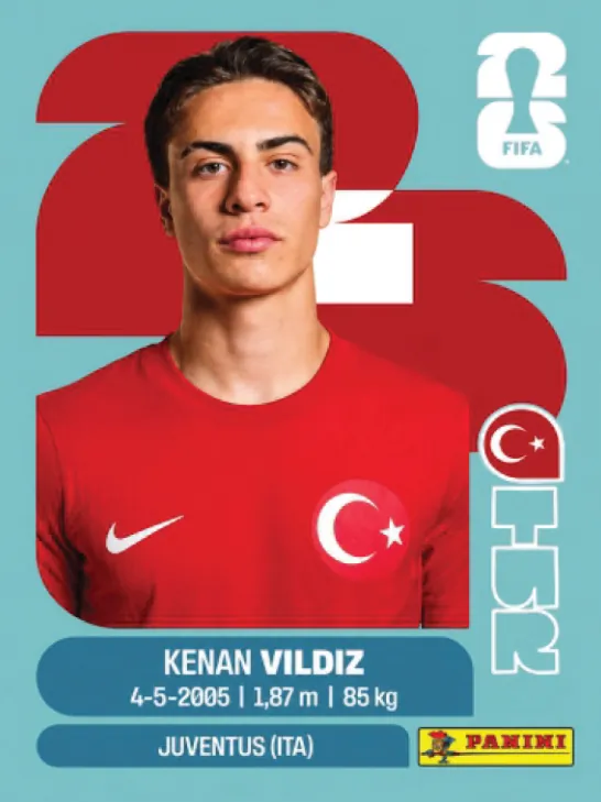 Figurinha TUR20 — Turquia