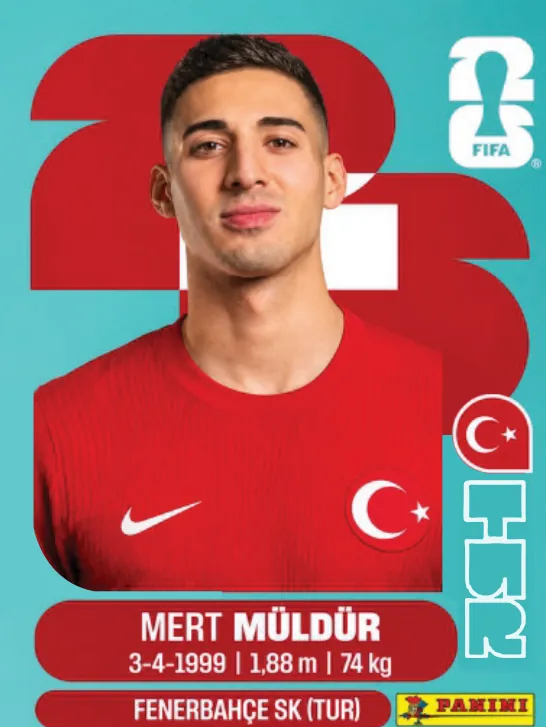 Figurinha TUR3 — Turquia