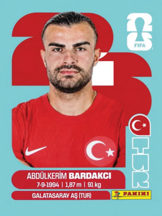 Figurinha TUR5 — Turquia