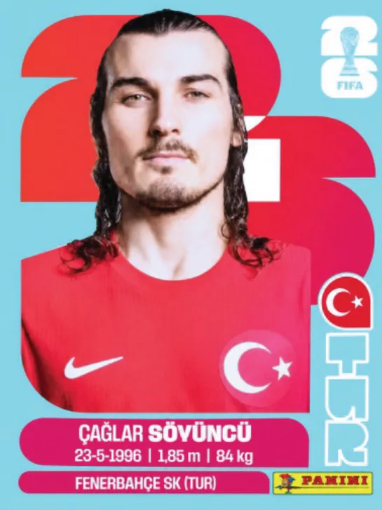 Figurinha TUR6 — Turquia