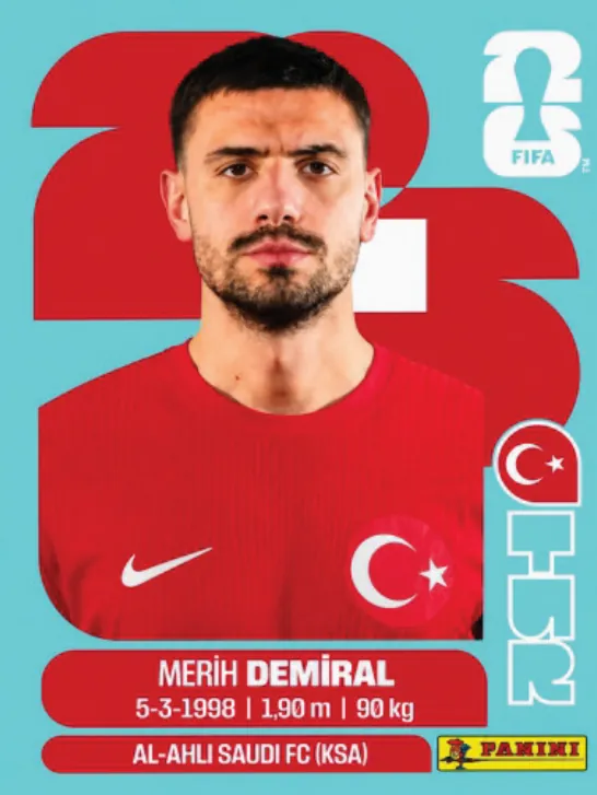 Figurinha TUR7 — Turquia