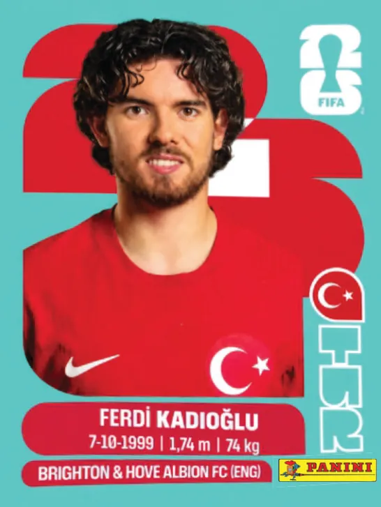 Figurinha TUR8 — Turquia