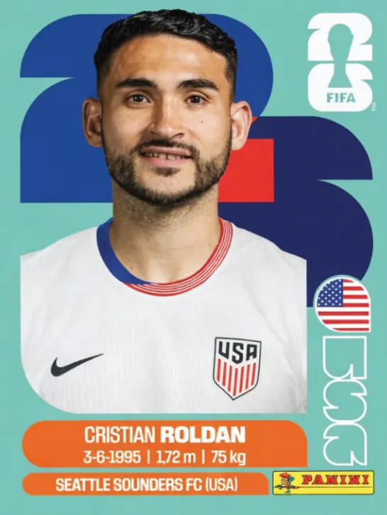 Figurinha USA11 — Estados Unidos