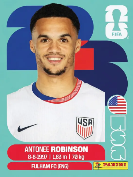 Figurinha USA7 — Estados Unidos