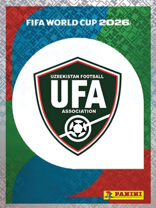 Figurinha UZB1 — Uzbequistão