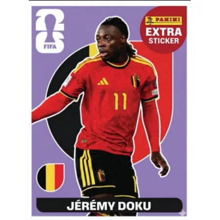 Figurinha JEREMY-DOKU-LILAS-10 — Legends