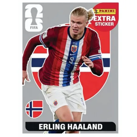 Figurinha ERLING-HAALAND-PRATA-06 — Legends