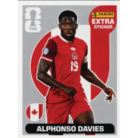 Figurinha ALPHONSO-DAVIES-PRATA-02 — Legends