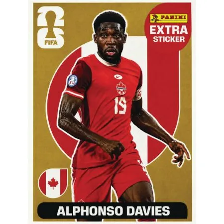 Figurinha ALPHONSO-DAVIES-OURO-02 — Legends